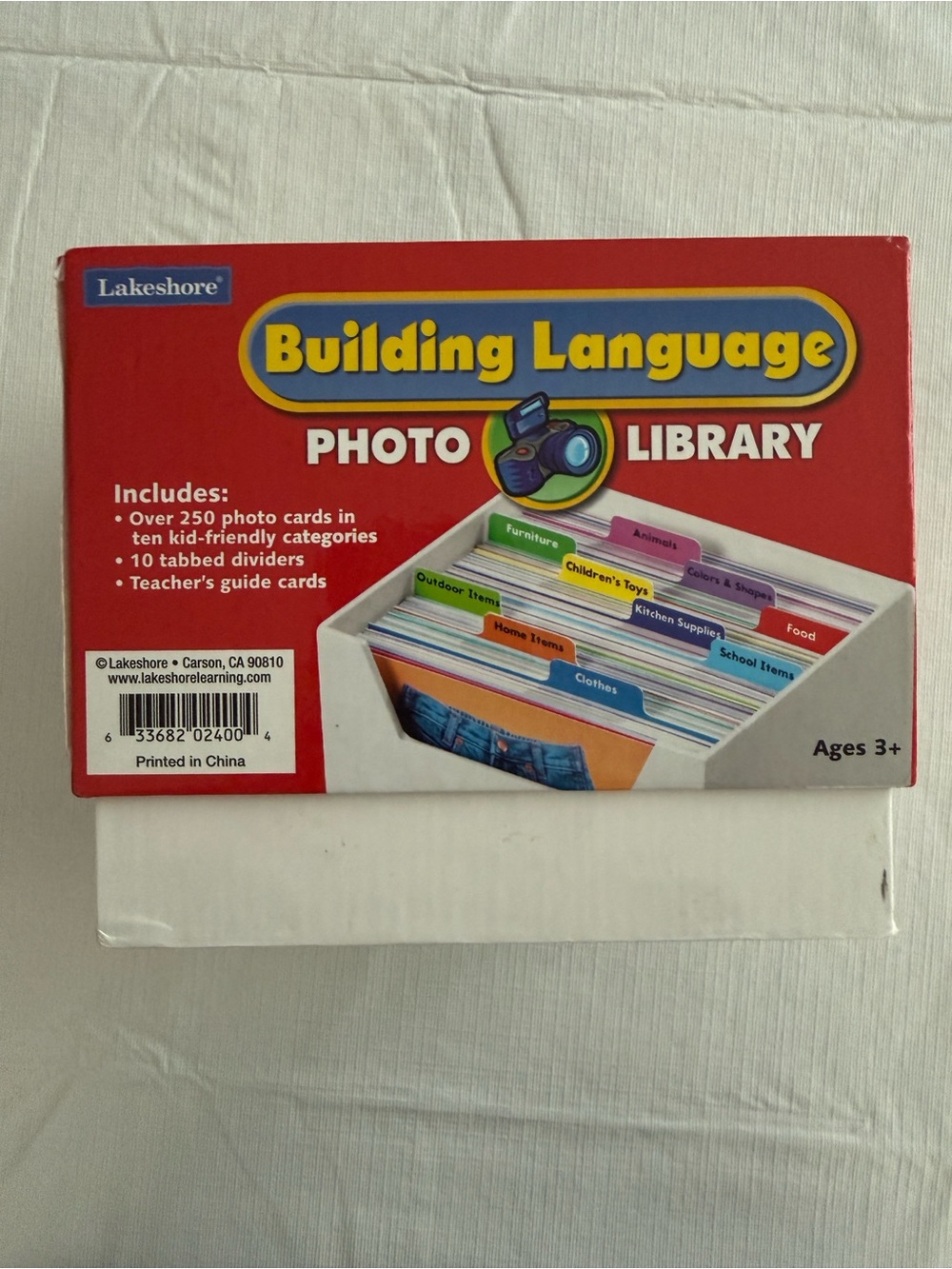 Lakeshore Building Language Photo Library Learning Cards - Picture 6 of 6